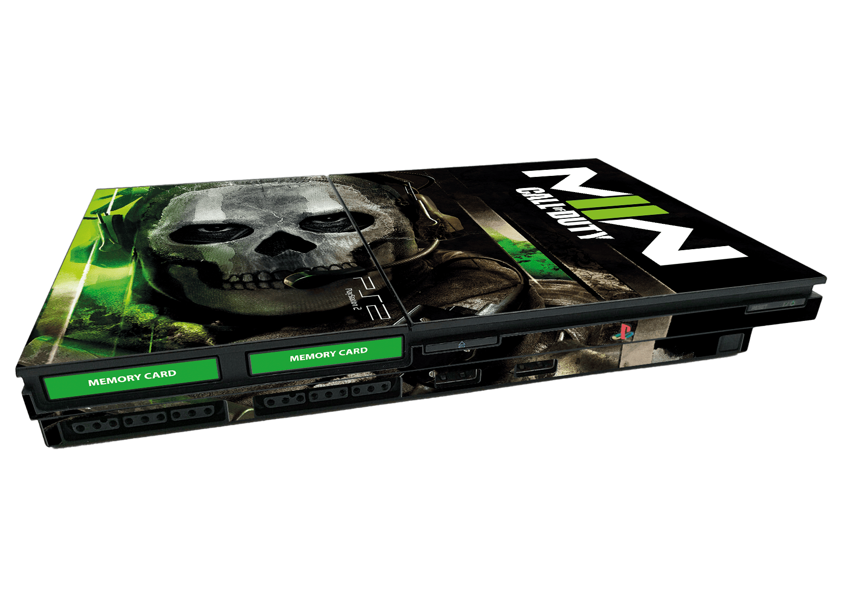 Call of Duty Modern Warfare II Skin Playstation 2 Slim Xonebrand