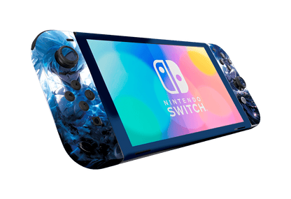 Dragon Ball Goku Ultra Instinto Nintendo Switch Oled (2021) Skin