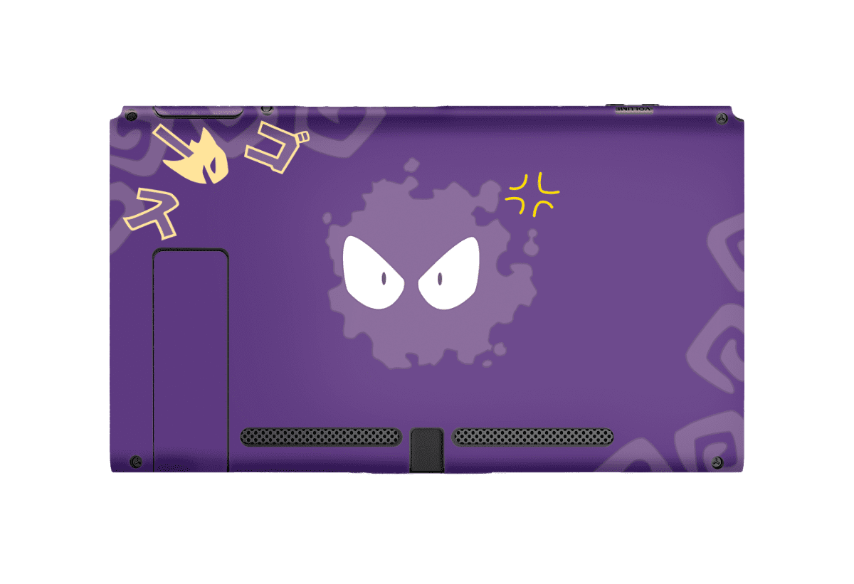 Pokemon Gastly Skin Nintendo Switch (2017)