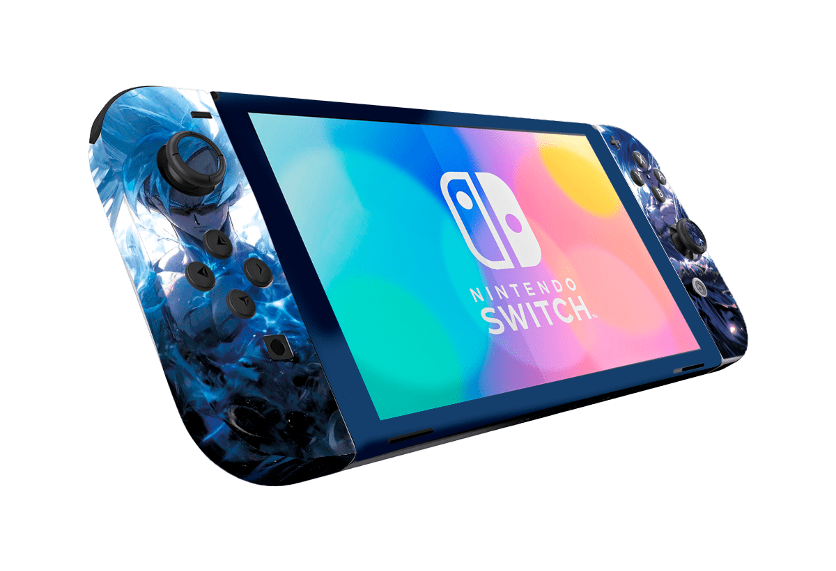 Dragon Ball Goku Ultra Skin Nintendo Switch OLED (2021) Xonebrand