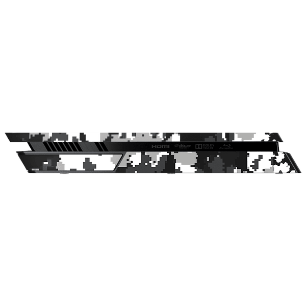 Camuflado Negro Skin Playstation 4 Slim