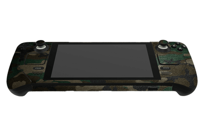 Verde Camuflado Steam Deck Handheld Gaming Computer Skin