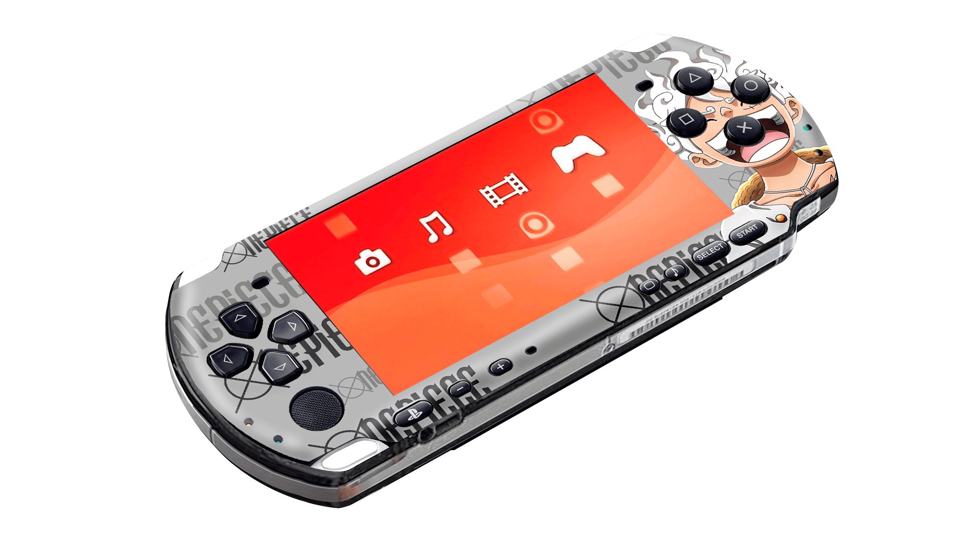 One Piece PSP Handheld Gaming Bundle Skin