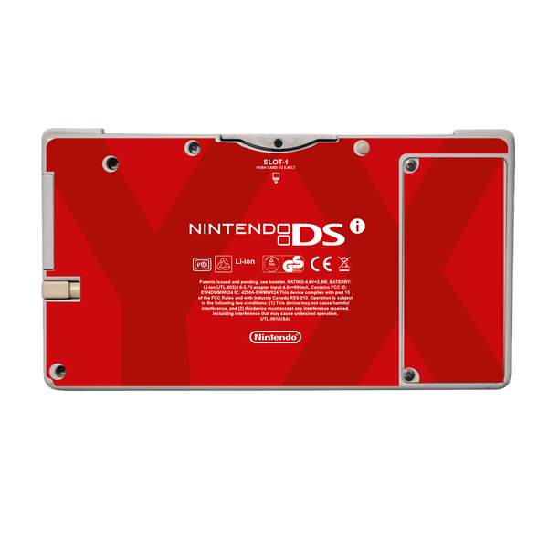 Pokemon X&Y Rojo Skin Nintendo DSi (2008) Xonebrand