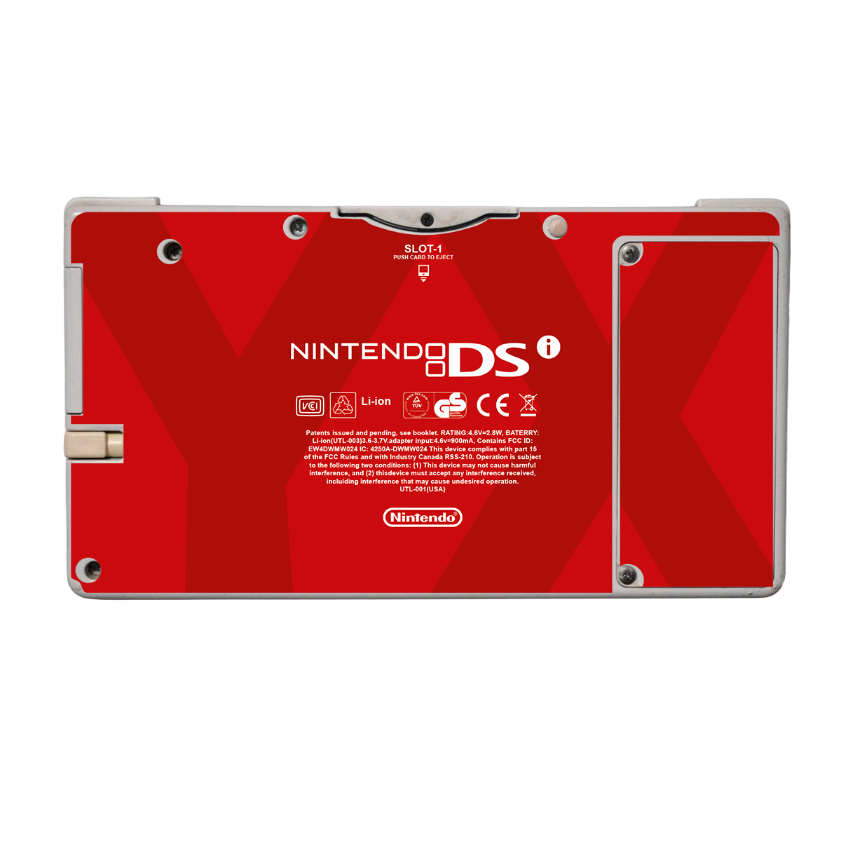 Pokemon X&Y Rojo Skin Nintendo DSi (2008) Xonebrand