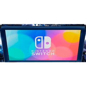 Dragon Ball Goku Ultra Instinto Nintendo Switch Oled (2021) Skin