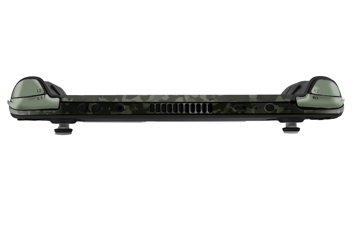 Green Camo Steam Deck Skin Xonebrand