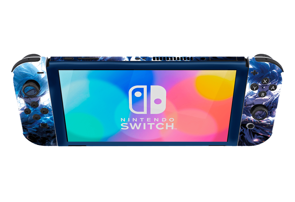 Dragon Ball Goku Ultra Skin Nintendo Switch OLED (2021) Xonebrand