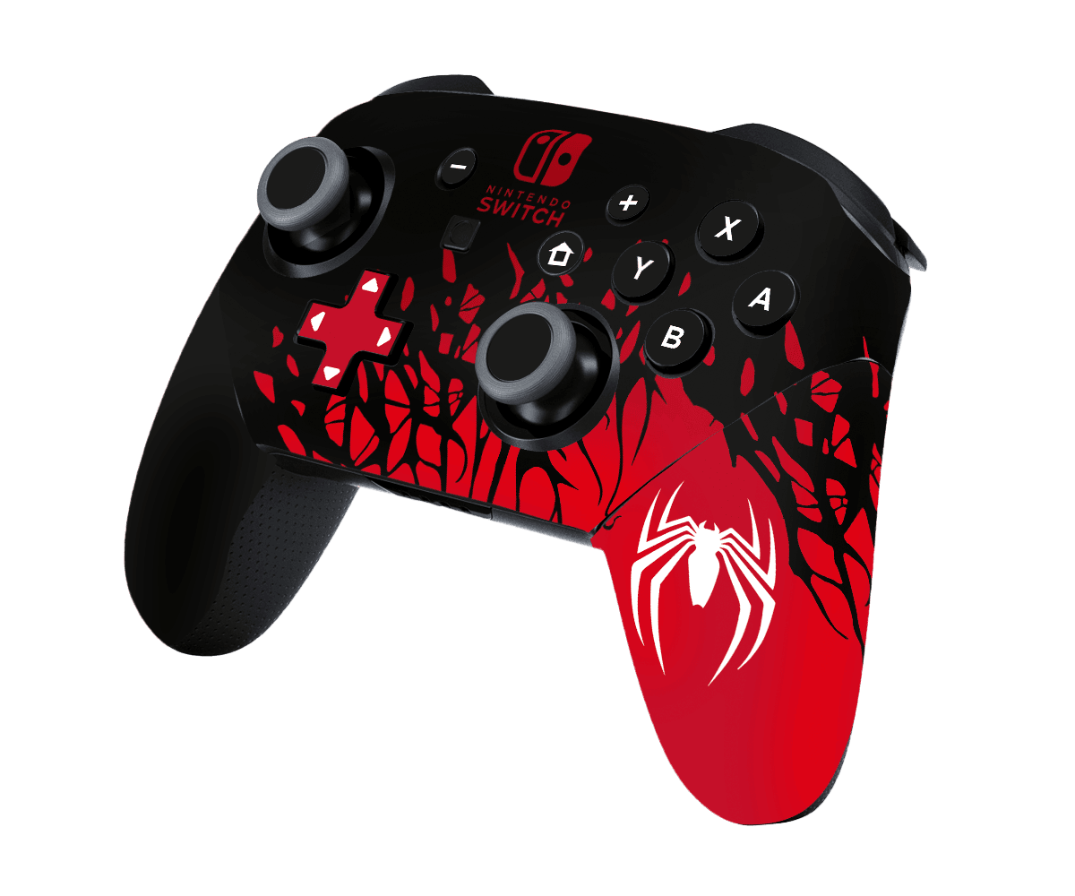 Spiderman 2 Skin Nintendo Switch Pro Controller Xonebrand