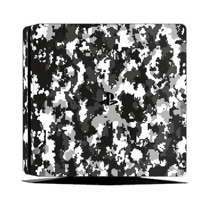 Negro Camuflado PS4 Slim Bundle Skin