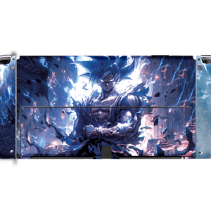 Dragon Ball Goku Ultra Instinto Nintendo Switch Oled (2021) Skin