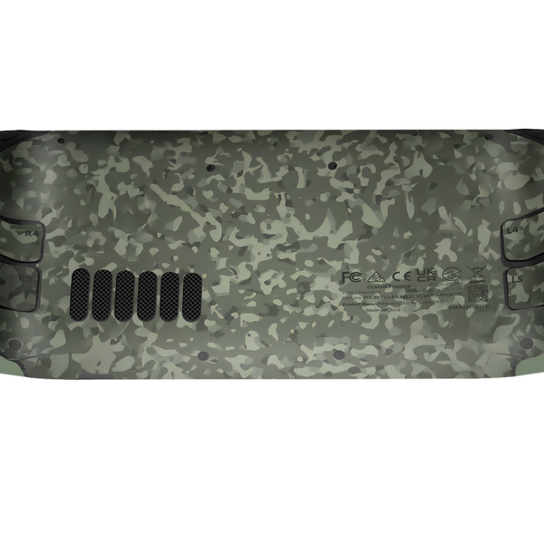 Green Camo Steam Deck Skin Xonebrand
