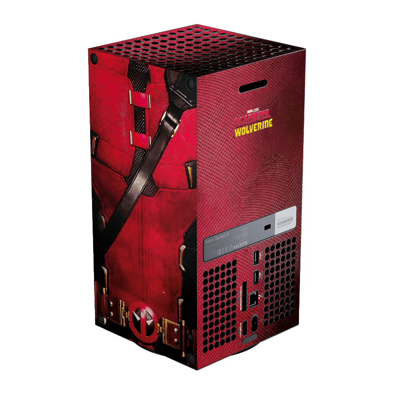 Deadpool Xbox Series X Skin Xonebrand