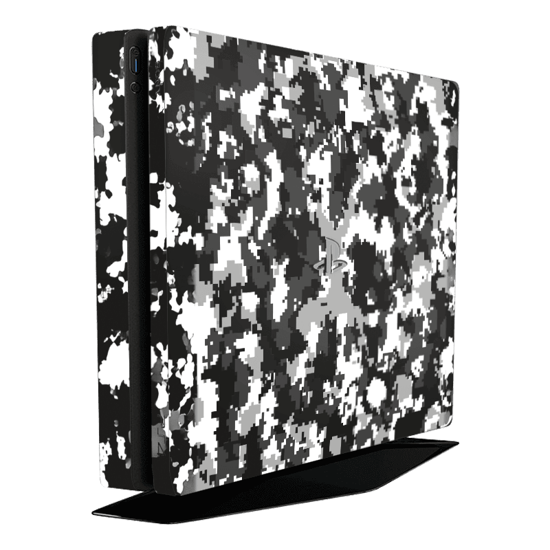 Camuflado Negro Skin Playstation 4 Slim