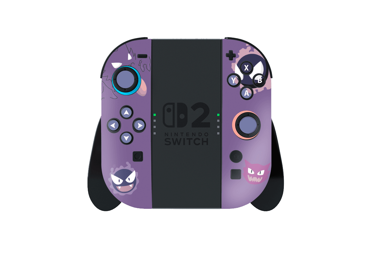 Pokemon Gengar Skin Nintendo Switch 2 (2025) Xonebrand