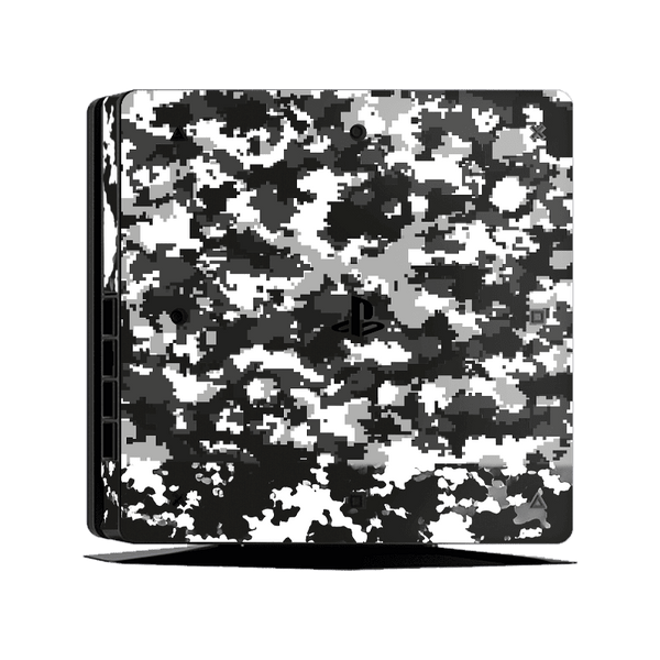 Camuflado Negro Skin Playstation 4 Slim