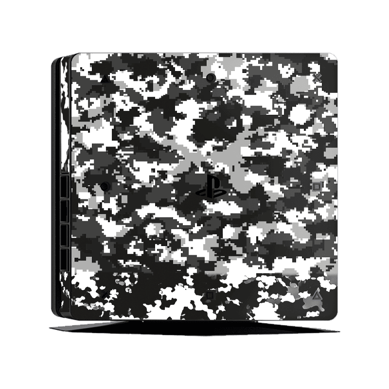 Camuflado Negro Skin Playstation 4 Slim
