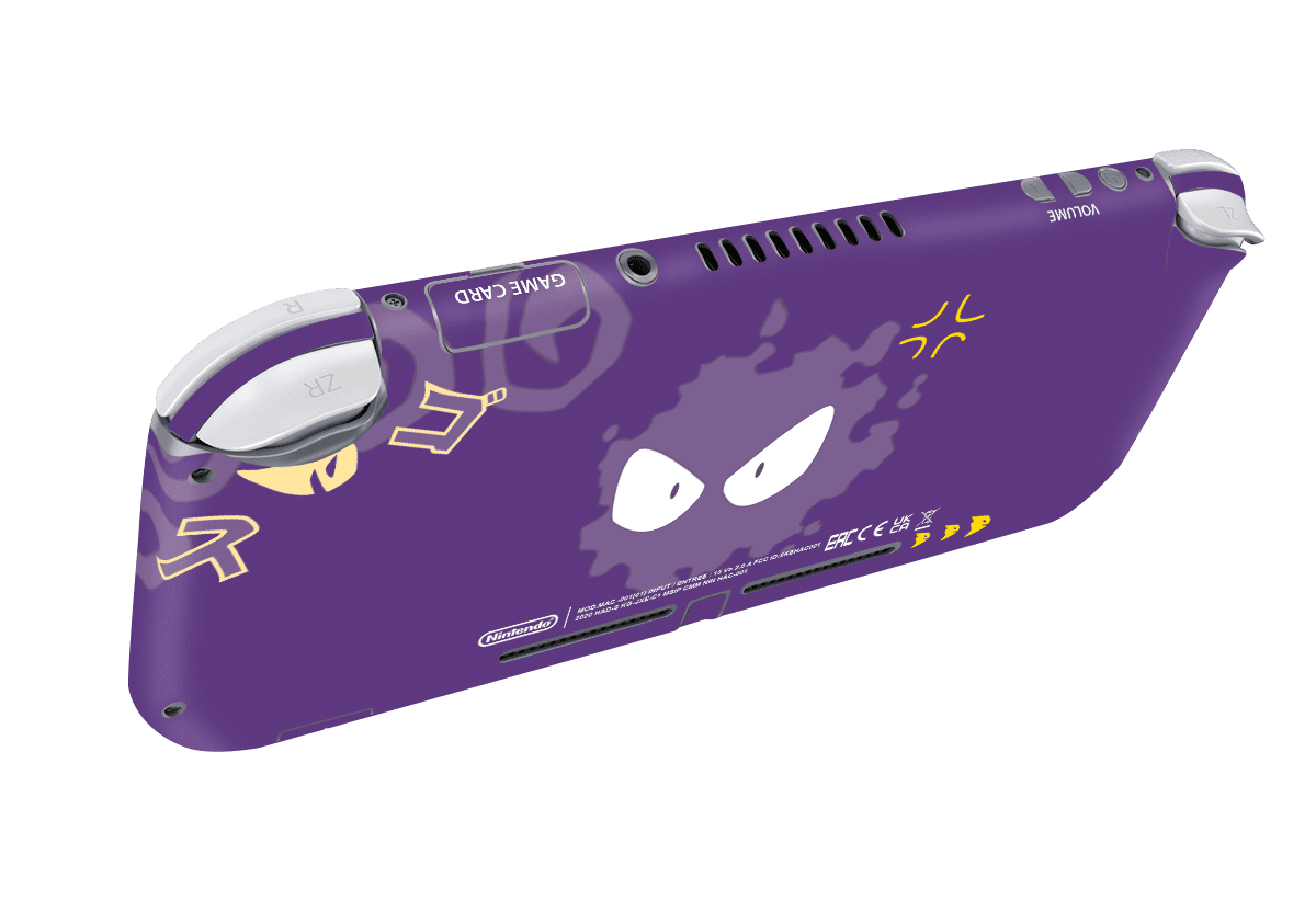 Pokemon Gastly Skin Nintendo Switch Lite Xonebrand