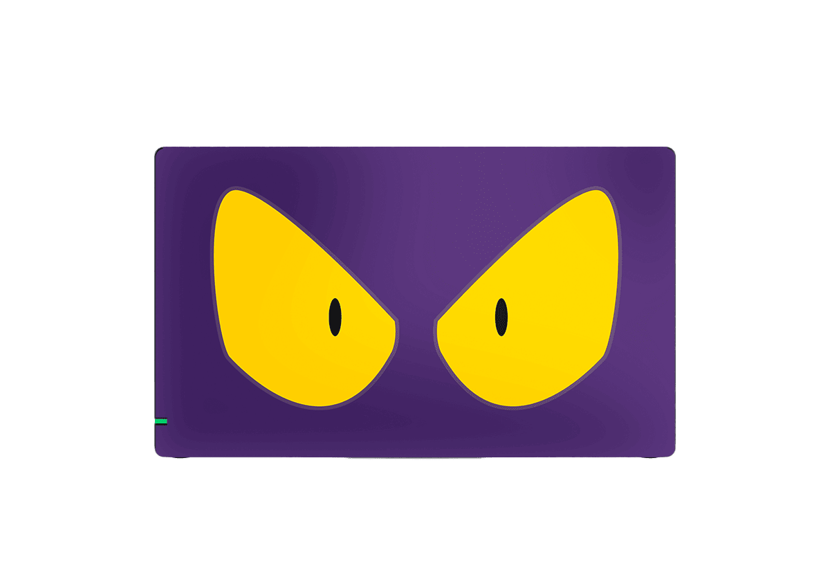 Pokemon Gastly Skin Nintendo Switch (2017) Xonebrand