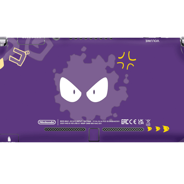 Pokemon Gastly Skin Nintendo Switch Lite Xonebrand