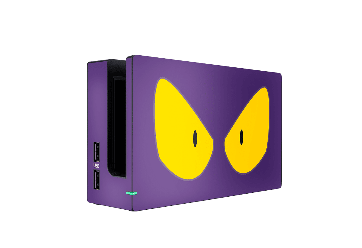 Pokemon Gastly Skin Nintendo Switch (2017) Xonebrand
