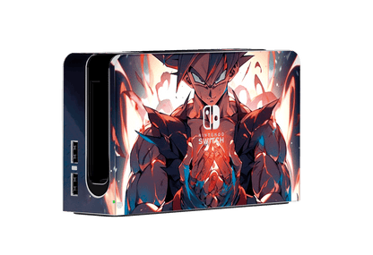 Dragon Ball Goku Ultra Instinto Nintendo Switch Oled (2021) Skin