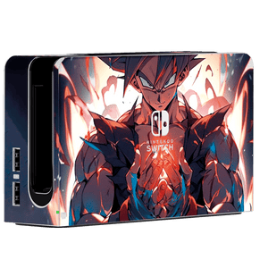 Dragon Ball Goku Ultra Instinto Nintendo Switch Oled (2021) Skin