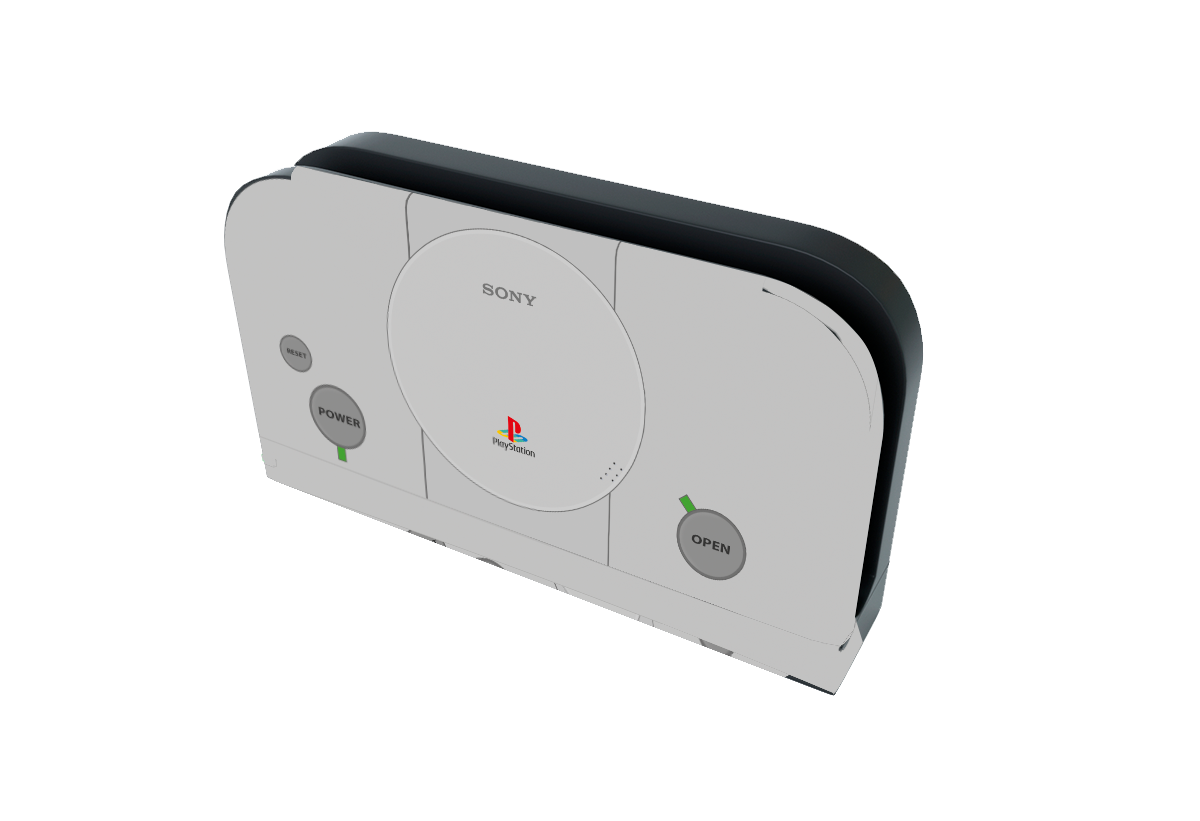 Modelo PS1 Skin Nintendo Switch 2 (2025)