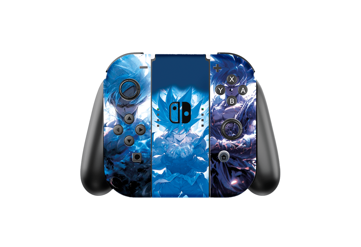 Dragon Ball Goku Ultra Instinto Nintendo Switch Oled (2021) Skin