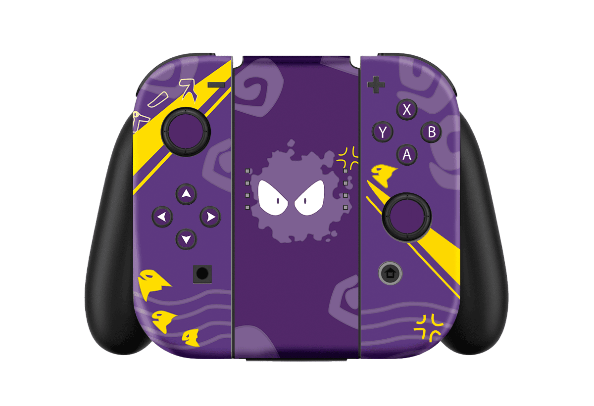 Pokemon Gastly Skin Nintendo Switch (2017) Xonebrand