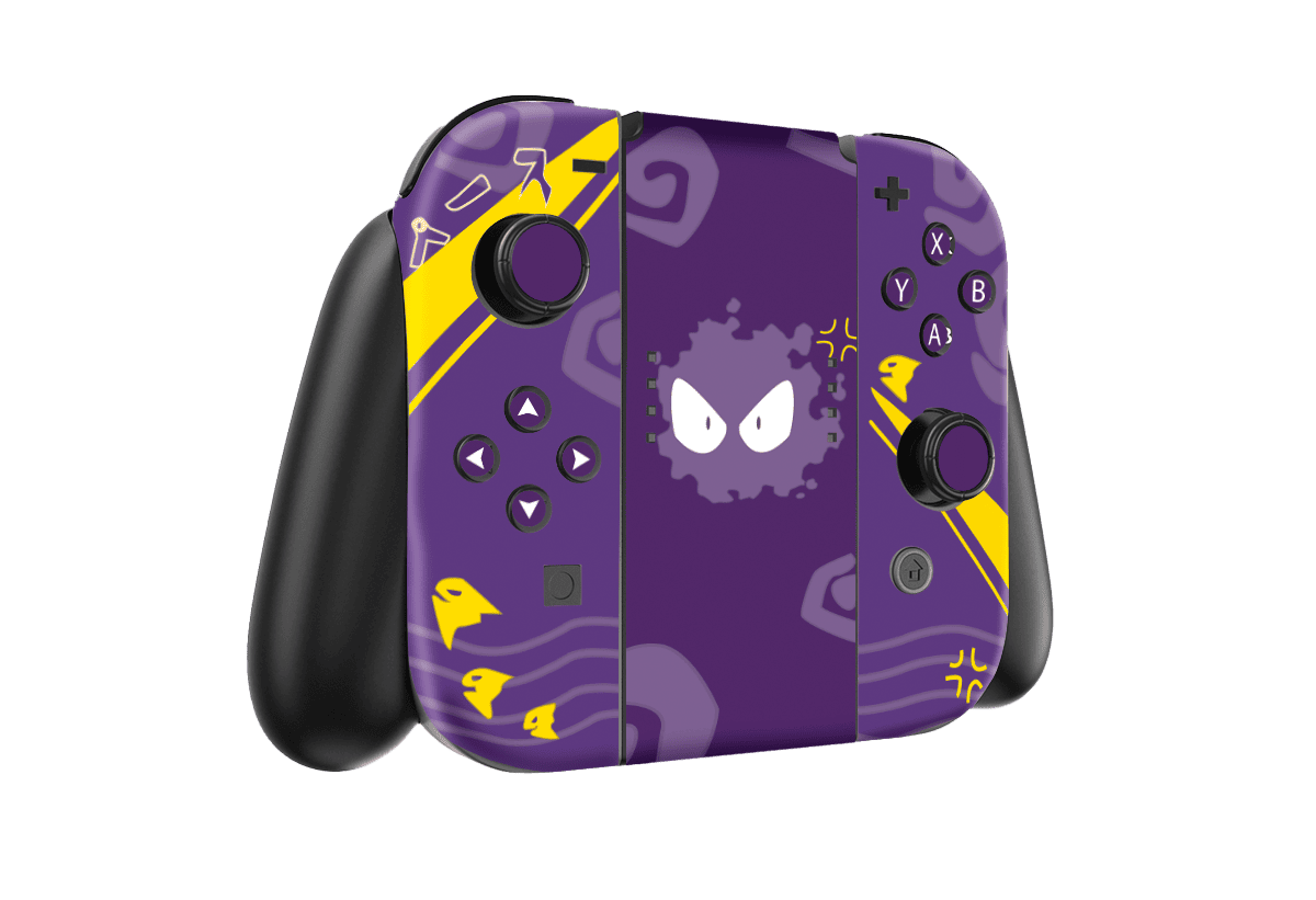 Pokemon Gastly Skin Nintendo Switch (2017) Xonebrand