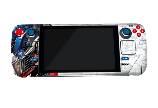Transformers Optimus Prime Steam Deck Skin Xonebrand