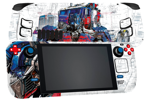 Transformers Optimus Prime Steam Deck Skin Xonebrand