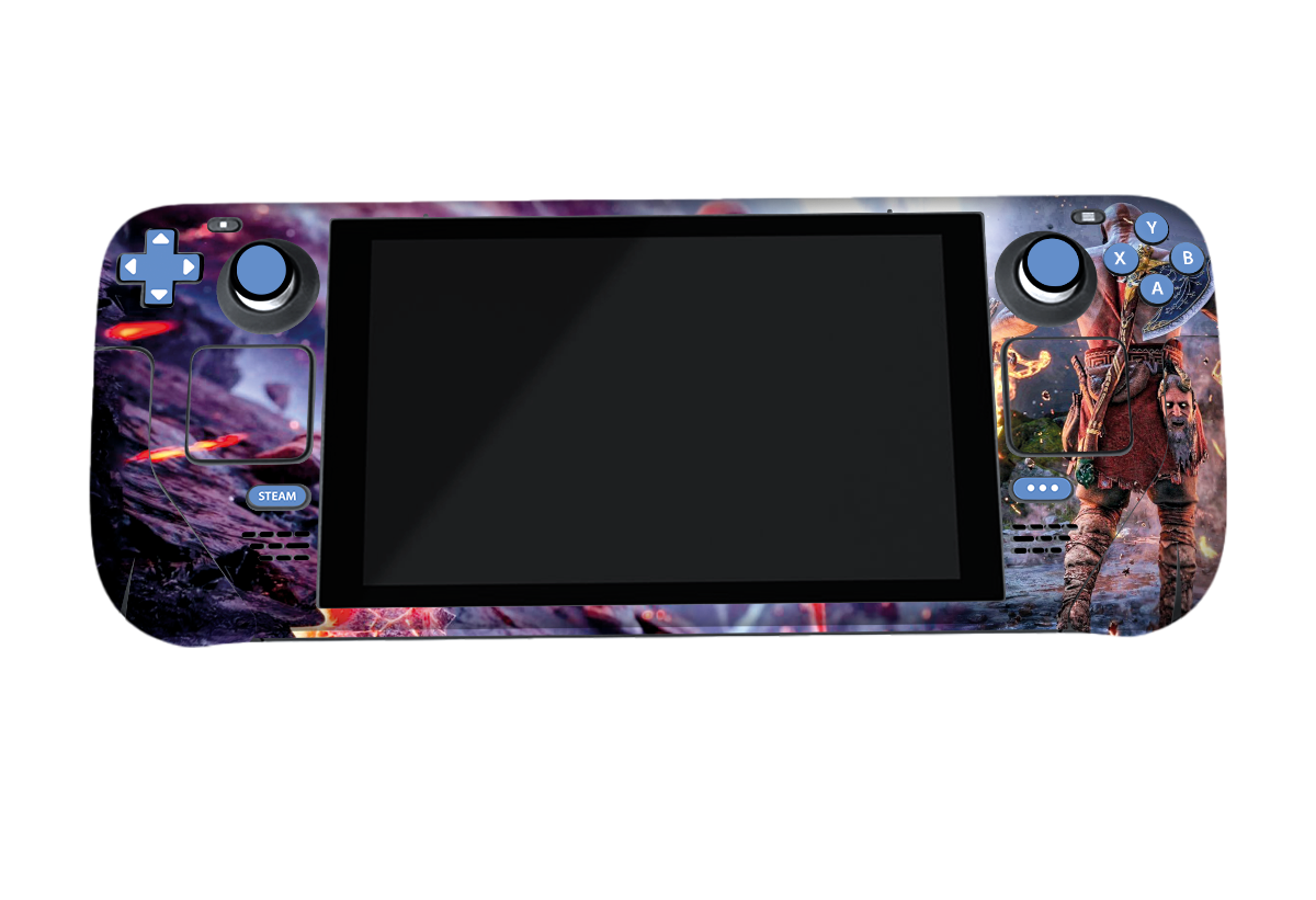 God of War Prime Steam Deck Skin Xonebrand