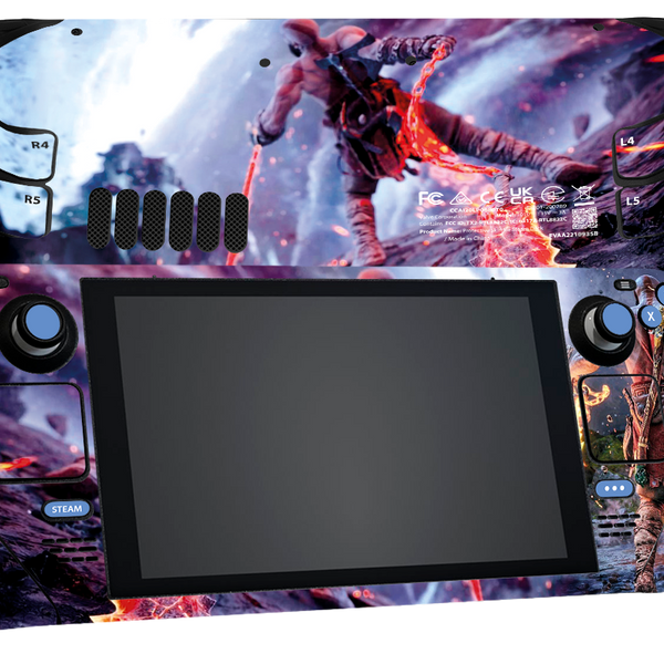 God of War Prime Steam Deck Skin Xonebrand