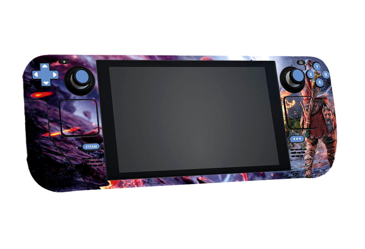 God of War Prime Steam Deck Skin Xonebrand