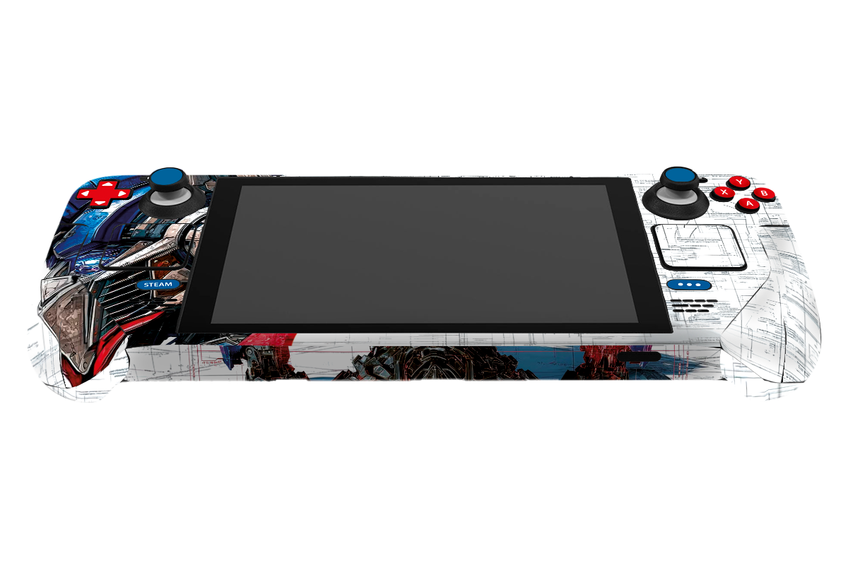 Transformers Optimus Prime Steam Deck Skin Xonebrand