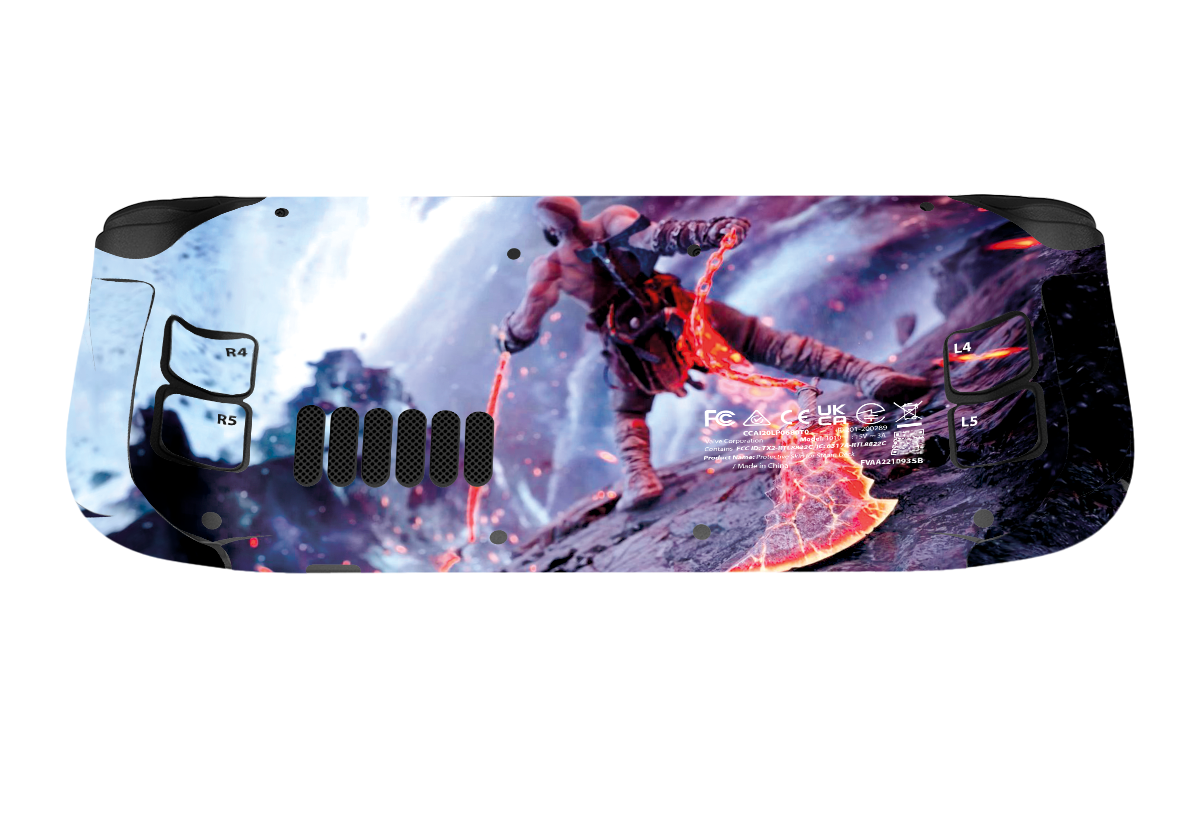 God of War Prime Steam Deck Skin Xonebrand