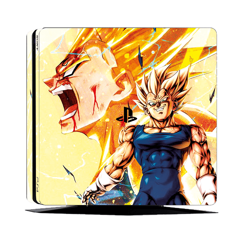 Dragon Ball Vegeta Skin Playstation 4 Slim Xonebrand