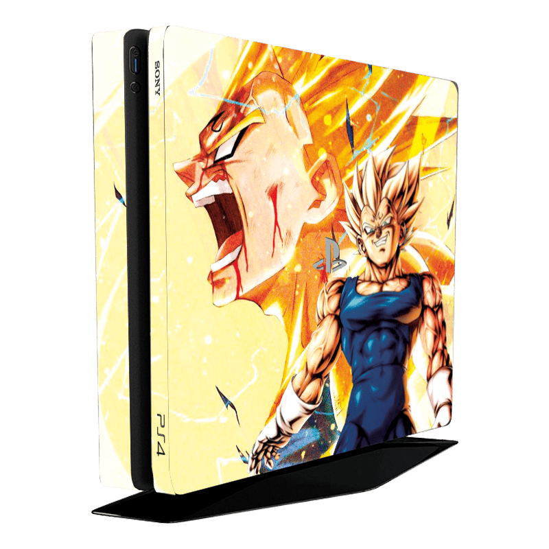 Dragon Ball Vegeta Skin Playstation 4 Slim Xonebrand
