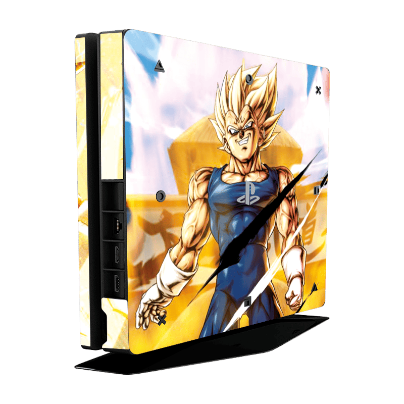 Dragon Ball Vegeta Skin Playstation 4 Slim Xonebrand
