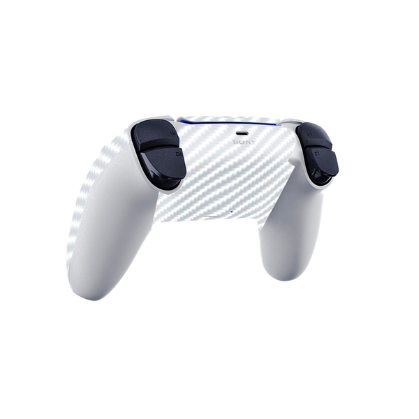 Fibra Carbono Blanco Skin Playstation 5 Fat