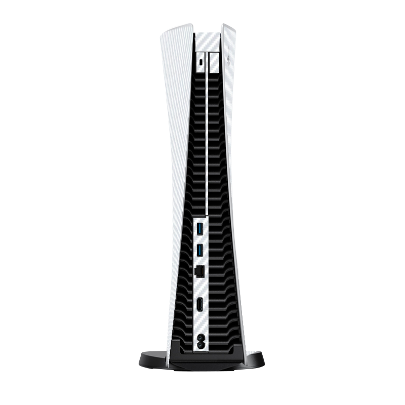 Fibra Carbono Blanco Skin Playstation 5 Fat Xonebrand
