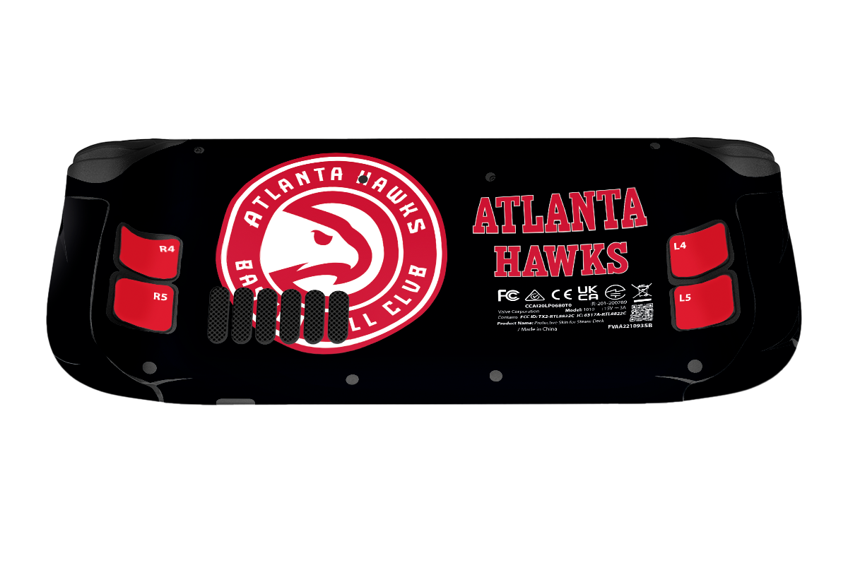 Atlanta Hawks Steam Deck Skin Xonebrand