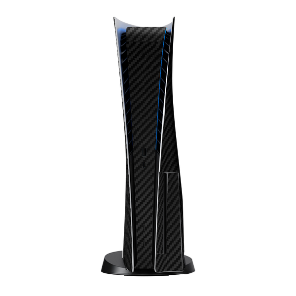 Fibra Carbono Negro Skin Playstation 5 Fat