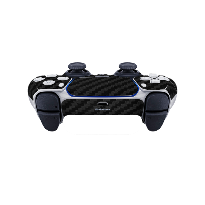 Fibra Carbono Negro Skin Playstation 5 Fat