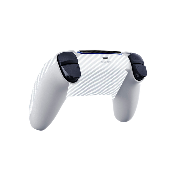 Fibra Carbono Blanco & Negro Skin Playstation 5 Fat