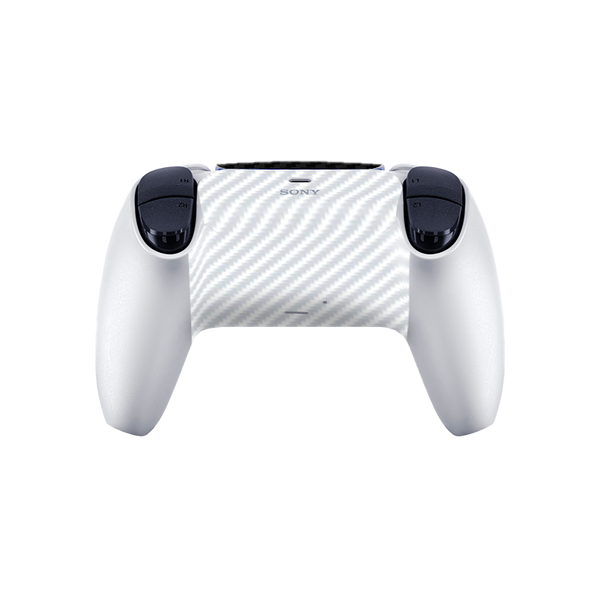 Fibra Carbono Blanco & Negro Skin Playstation 5 Fat