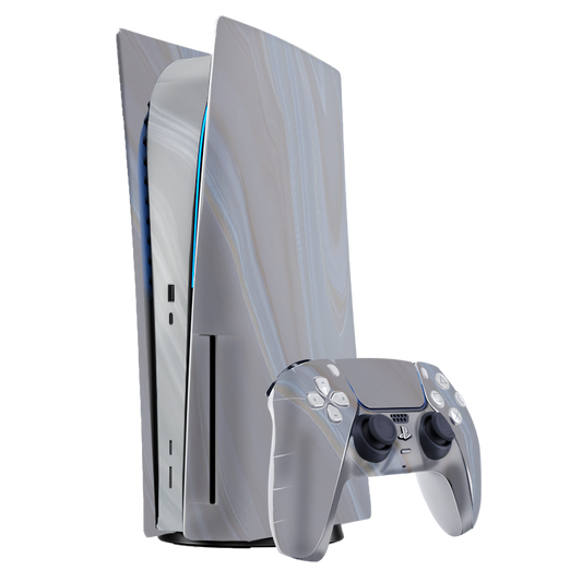 Marmol Gris Skin Playstation 5 Fat