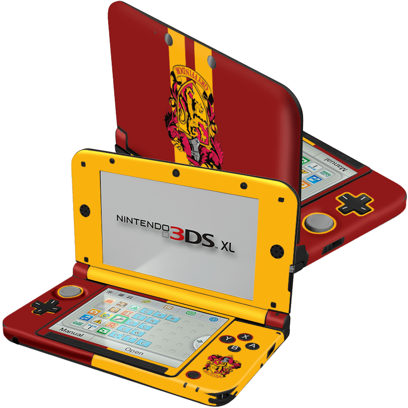 Harry Potter Gryffindor Nintendo 3DS XL 2015 Skin